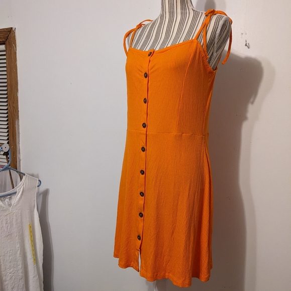 Topshop orange sundress nwt - Picture 2 of 15